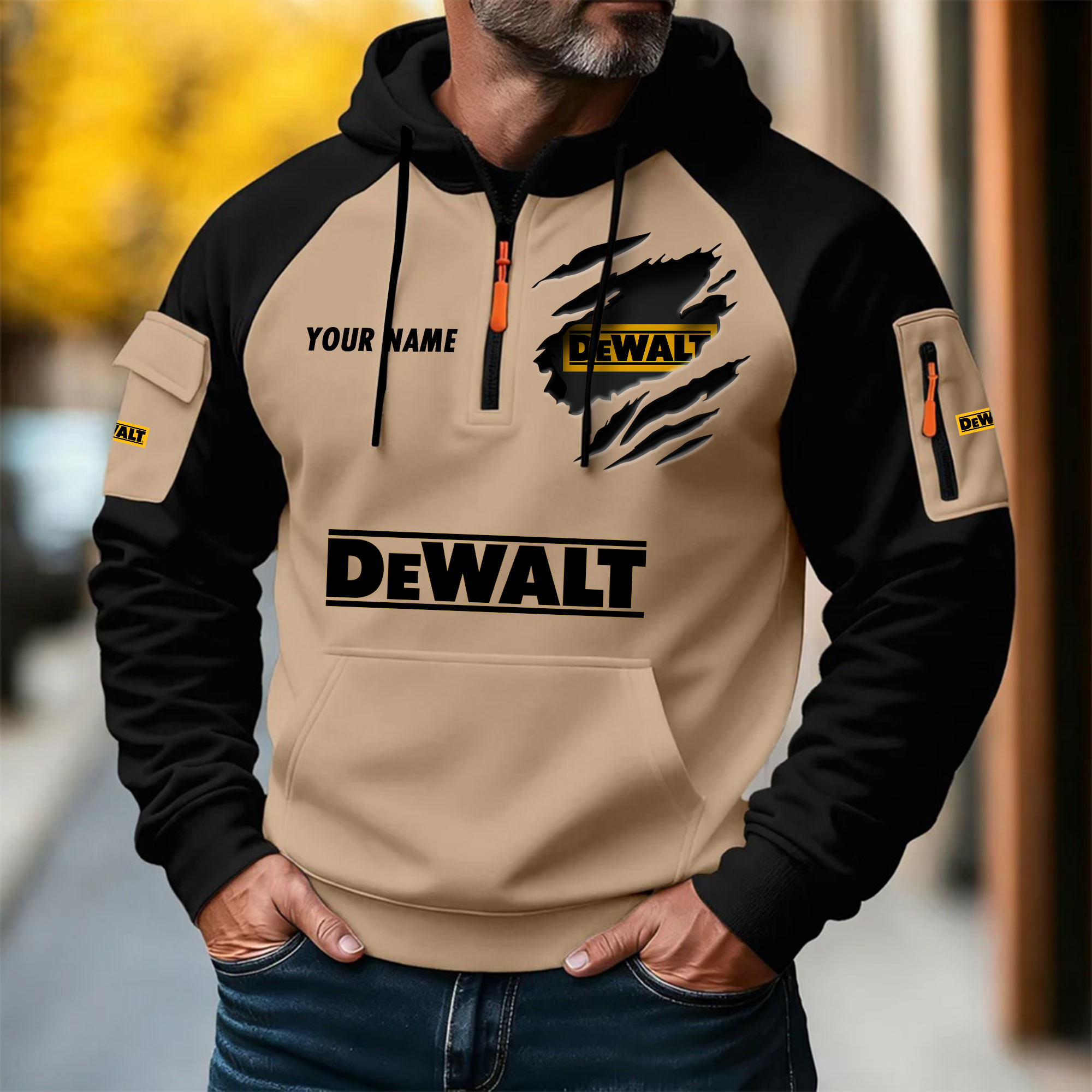 Sweat à Capuche Moderne Homme
