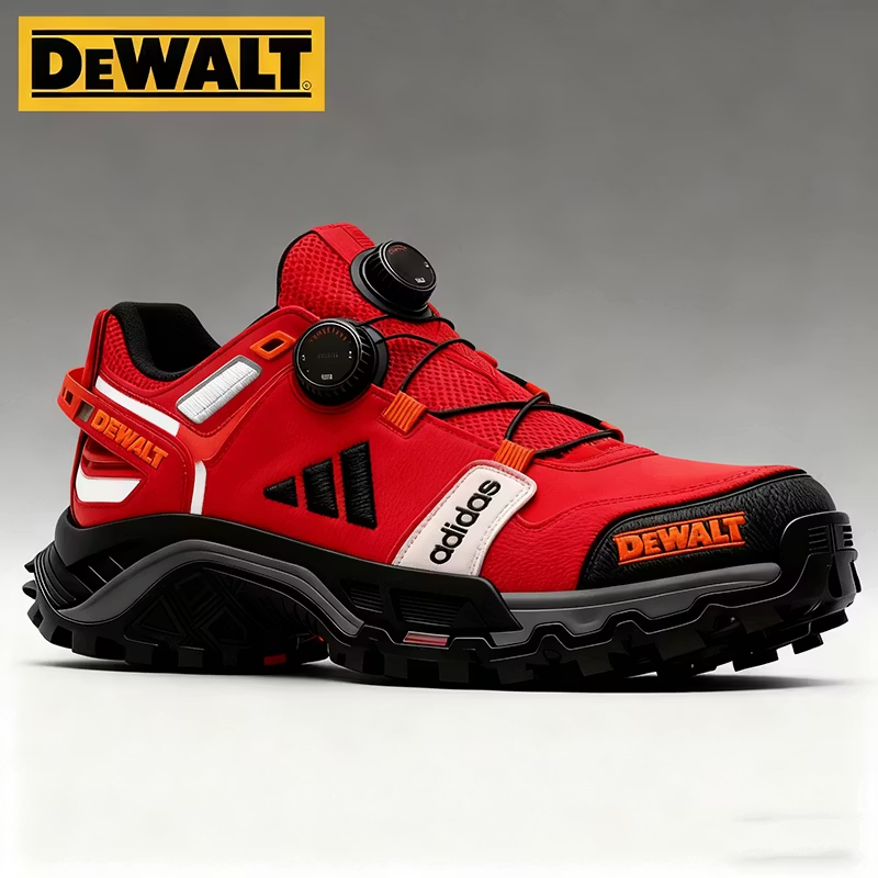 Nouvelles chaussures de travail pour homme signées DEWALT et Adidas.