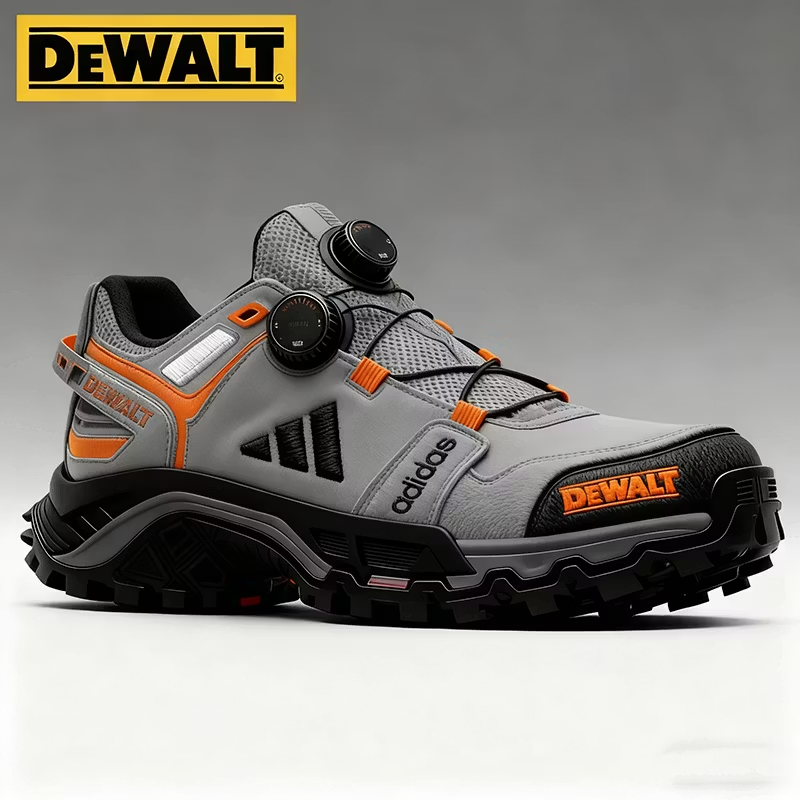 Nouvelles chaussures de travail pour homme signées DEWALT et Adidas.